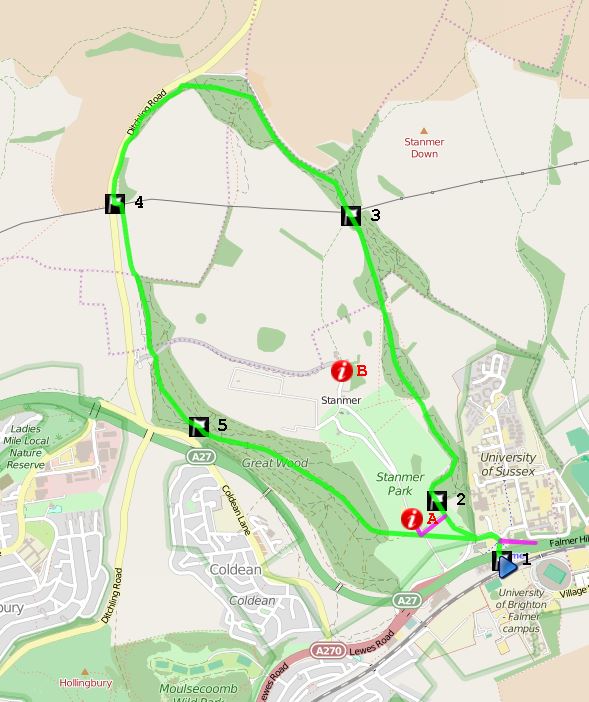 stanmer walk